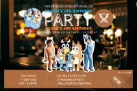 Maxine & Megan's Birthday Invitation 2022