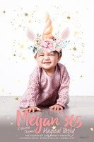 Megan's 1st Birthday Invitation 2019