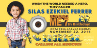 Silas' 7th Birthday Banner 2014