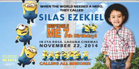 Silas' 7th Birthday Banner 2014
